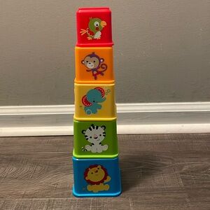 Fisher-Price Stack & Explore Blocks, Set of 5